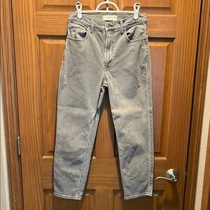 Abercrombie & Fitch Gray Mom Jeans